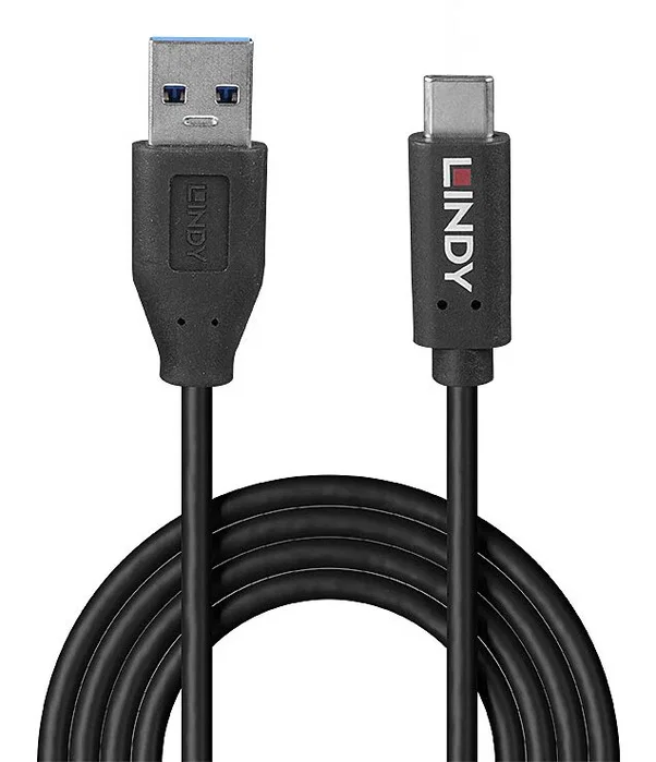 Lindy Cable USB 3.2 Gen 2 USB A a USB C de 1 m Negro