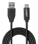Lindy Cable USB 3.2 Gen 2 USB A a USB C de 1 m Negro