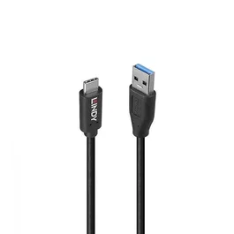 Lindy Cable USB 3.2 Gen 2 USB A a USB C de 1 m Negro