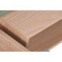 DKD Home Decor Mesa de Centro Verde con 2 Cajones
