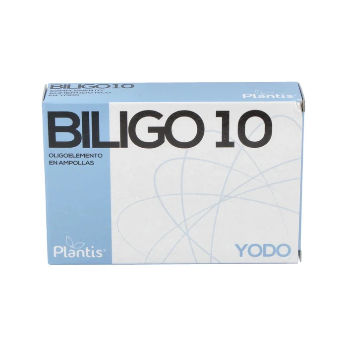 Plantis Biligo 10 (Yodo) 20 ampollas Plantis Biligo 10 (Yodo) 20 ampollas