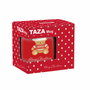 Safta Taza Grande Osito Rojo Felices Fiestas de Cerámica