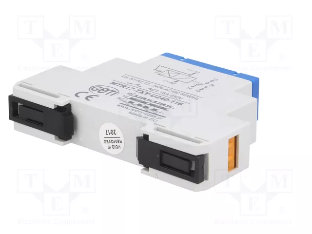 DOBRY CZAS MTR Relé de tiempo 1s÷100h SPDT 250VAC/16A 12÷240VAC DOBRY CZAS MTR Relé de tiempo 1s÷100h SPDT 250VAC/16A 12÷240VAC