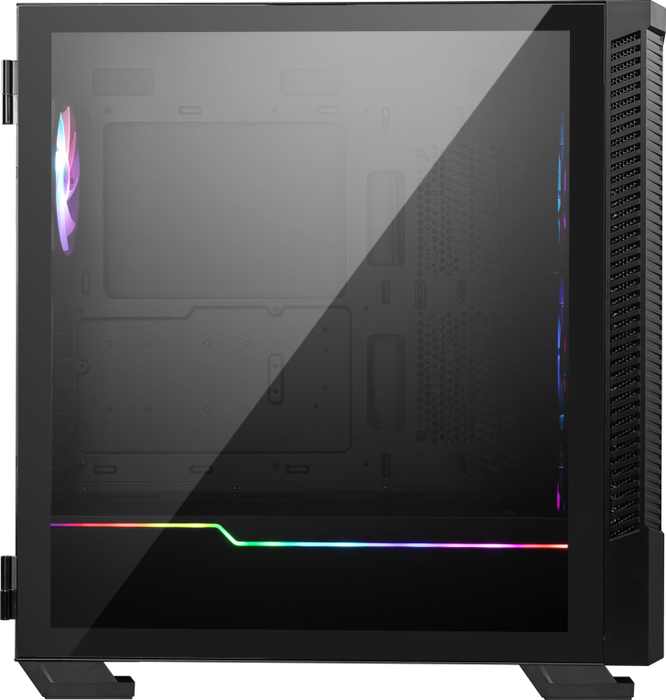 MSI MPG Velox 100R Midi Tower Negra Caja de PC ATX con Ventana Lateral para Gaming