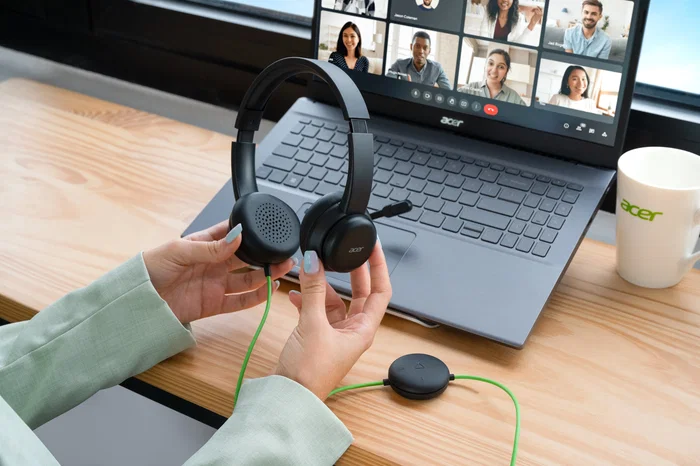 Acer Auriculares GP.HDS11.01N Alámbrico USB Diadema para Llamadas y Música - Supraaural, Negro, Frecuencia 20-20000 Hz, Micrófono Boom Acer Auriculares GP.HDS11.01N Alámbrico USB Diadema para Llamadas y Música - Supraaural, Negro, Frecuencia 20-20000 Hz, Micrófono Boom