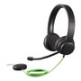 Acer AHW250 Auriculares Negro con Conexión USB-A y Sonido Estéreo