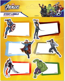 ERIK Blíster Etiquetas Adhesivas Premium Marvel Vengadores