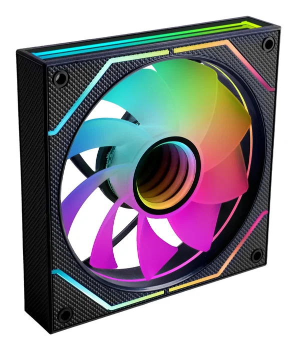 Mars Gaming MF-3DPROX2R Kit de 2 Ventiladores ARGB 120mm Negro