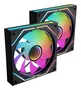 Mars Gaming MF-3DPROX2R Kit de 2 Ventiladores ARGB 120mm Negro