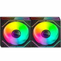 Mars Gaming MF-3DPROX2R Kit de 2 Ventiladores ARGB 120mm Negro