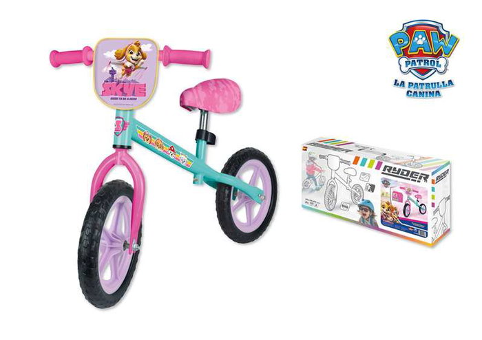 JugaToys Bicicleta sin pedales 12 pulgadas Skye y Everest JugaToys Bicicleta sin pedales 12 pulgadas Skye y Everest