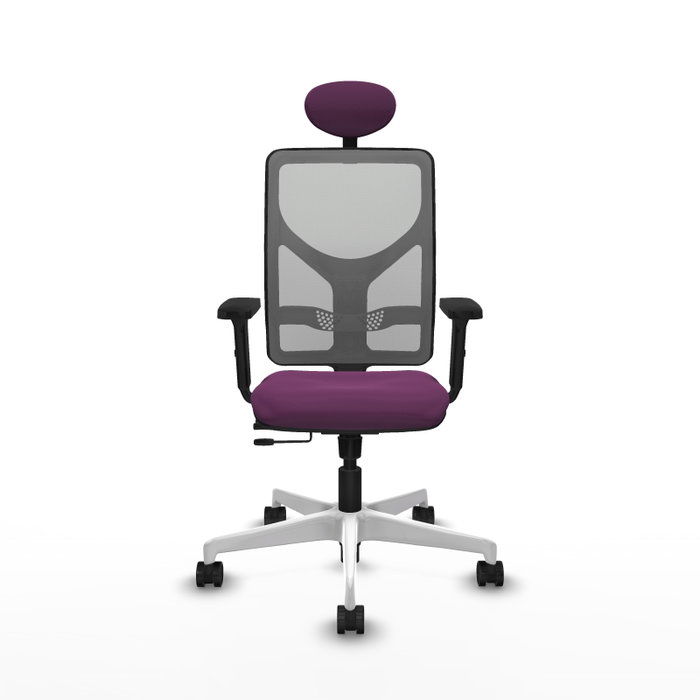 PIQUERAS Y CRESPO Silla de oficina Motilla con mecanismo Sincro/Traslack, Morado y Gris PIQUERAS Y CRESPO Silla de oficina Motilla con mecanismo Sincro/Traslack, Morado y Gris