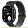 Apple Watch Ultra 3 Titanium Cellular 49mm Negro Malla Milanés de Titanio Negro Large