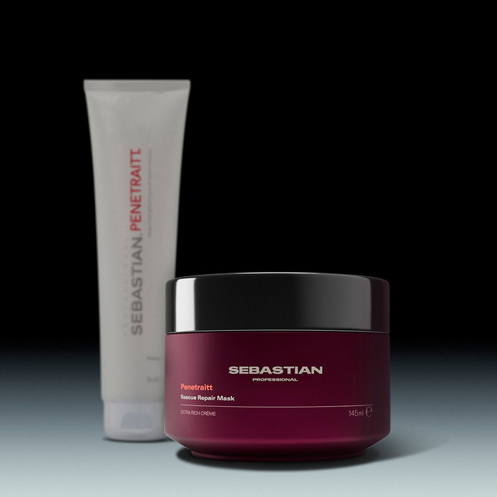 Sebastian Penetraitt Rescue Repair Mascarilla Intensiva Reparadora 500 ml - Repara y Fortalece Cabello Dañado Sin Apelmazar