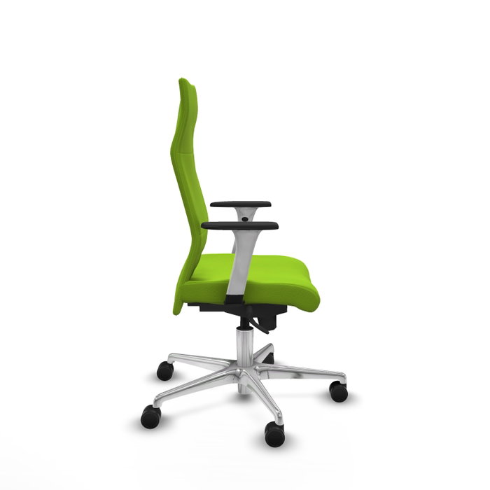 PIQUERAS Y CRESPO Sillón Albacete Pistacho con Mecanismo Sincro y Base de Aluminio