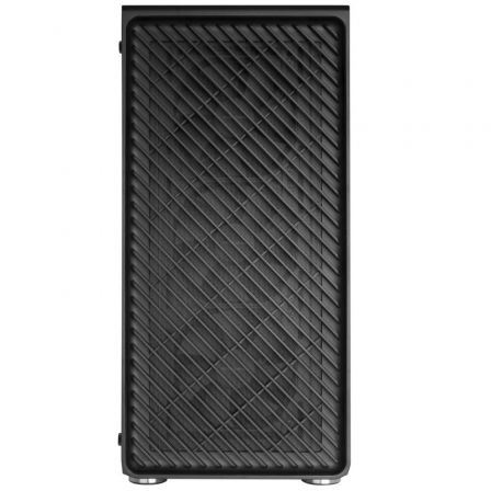 Mars Gaming MC3000 Semitorre ATX con Ventana de Cristal Templado, 4 Ventiladores 120mm, Soporte Refrigeración Líquida, Conexiones USB 3.0, Negro