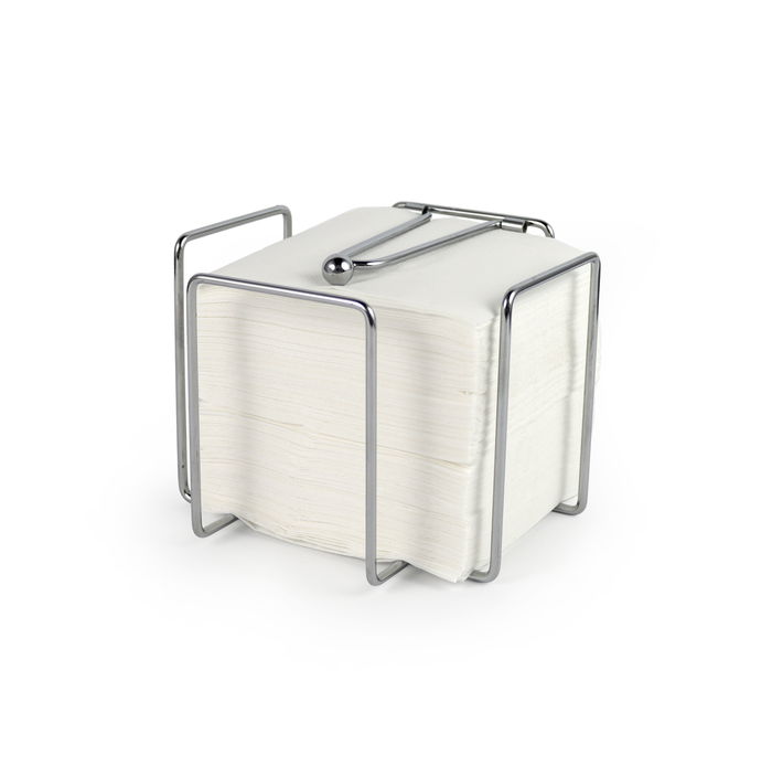 My Bar Servilletero Cromado 18.5 x 18.5 x 14 cm (12 Unidades) My Bar Servilletero Cromado 18.5 x 18.5 x 14 cm (12 Unidades)