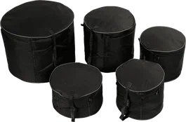 TOBAGO Funda Para Kit Estándar De Batería - Para Toms De 12" 13" 16" 22" Y Caja De 14x5.5"