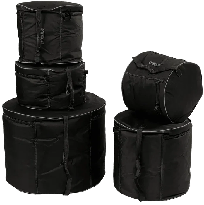 TOBAGO Funda Para Kit Estándar De Batería - Para Toms De 12" 13" 16" 22" Y Caja De 14x5.5"