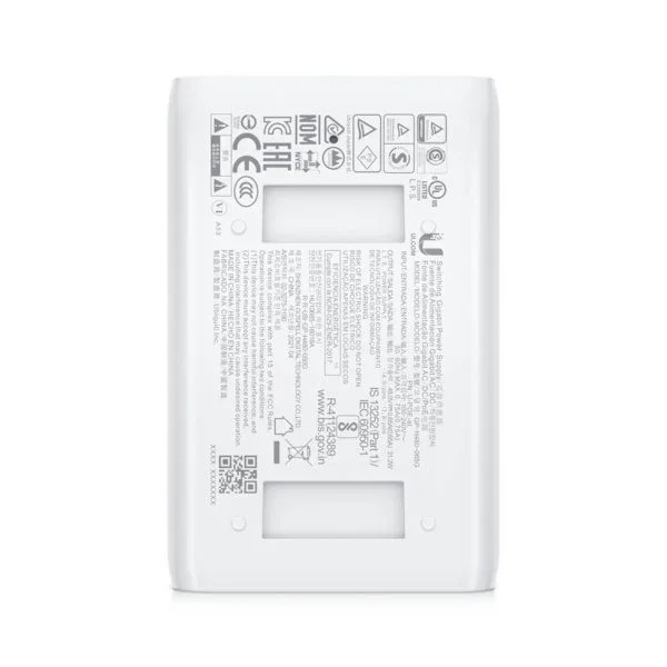 Ubiquiti U-POE-AT Inyector PoE+ 30W 48V Gigabit