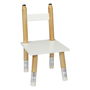 Home Deco Kids Conjunto Mesa y 2 Sillas Infantil Lápiz 55x55 cm Mesa 42,8 cm Altura Silla 51,5 cm Altura Asiento 23,5 cm