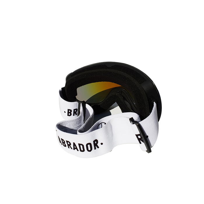 Brown Labrador S PRO LOTE Gafas de Sol Deportivas para Adultos Unisex, Protección UV, Montura Policarbonato Resistente, BlancoNegro