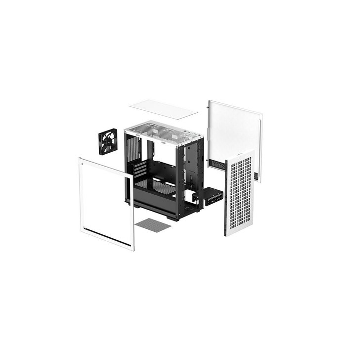 Deepcool CH370 Caja de PC Mini torre Blanco Micro-ATX