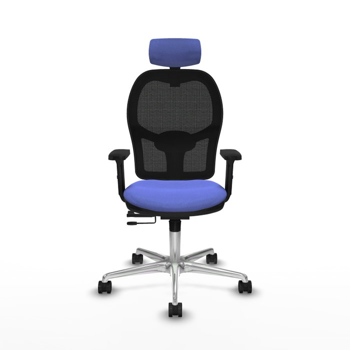 PIQUERAS Y CRESPO Silla de oficina Jorquera Azul claro y Negro PIQUERAS Y CRESPO Silla de oficina Jorquera Azul claro y Negro