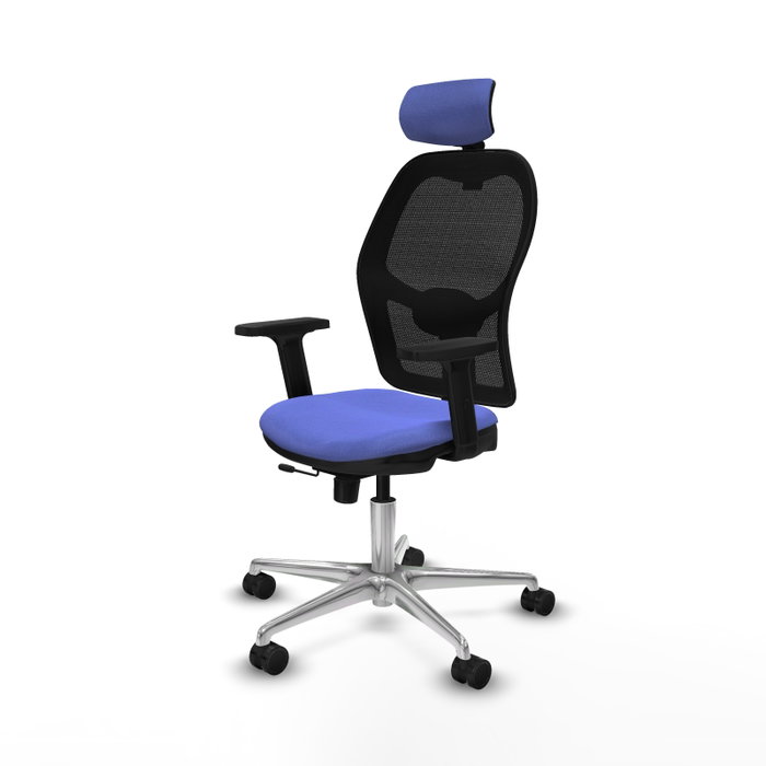 PIQUERAS Y CRESPO Silla de oficina Jorquera Azul claro y Negro PIQUERAS Y CRESPO Silla de oficina Jorquera Azul claro y Negro