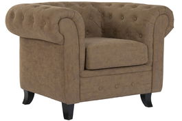 DKD Home Decor Sillón Vintage Marrón 81 x 76 x 110 cm