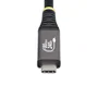 Startech Cable USB4 Gen 4x2 Certificado USB-IF 80 Gbps, 240W, DP 2.1, 8K/120Hz, 50 cm, CC50CM80GUSB4CABLE