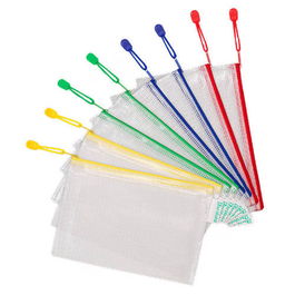 Tarifold 509029 PACK DE 8 BOLSAS ZIPPER MULTIUSOS PVC A5 SURTIDO