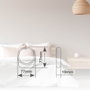 Dovelis Reloj despertador analógico de bolsillo/sobremesa