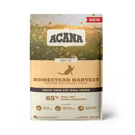 Acana Homestead Harvest Alimento para Gatos Adultos 4,5 kg