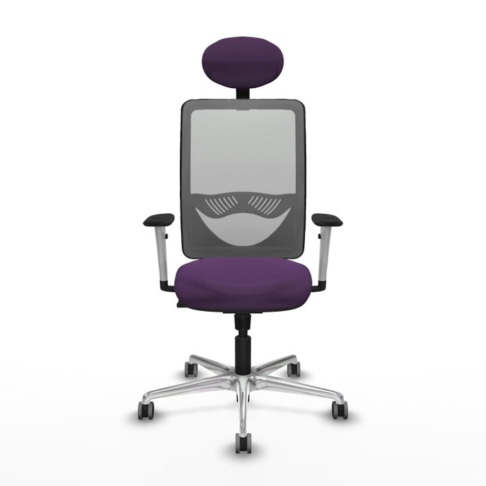 PIQUERAS Y CRESPO Silla de oficina Zulema Morada con mecanismo Sincro PIQUERAS Y CRESPO Silla de oficina Zulema Morada con mecanismo Sincro