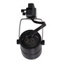 Lumiastra Foco Carril GU10 Monofásico Orientable Negro