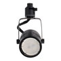 Lumiastra Foco Carril GU10 Monofásico Orientable Negro
