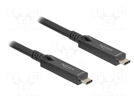 DeLOCK Cable USB-C a USB-C Óptico Activo 8K 15 m