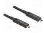 DeLOCK Cable USB-C a USB-C Óptico Activo 8K 15 m