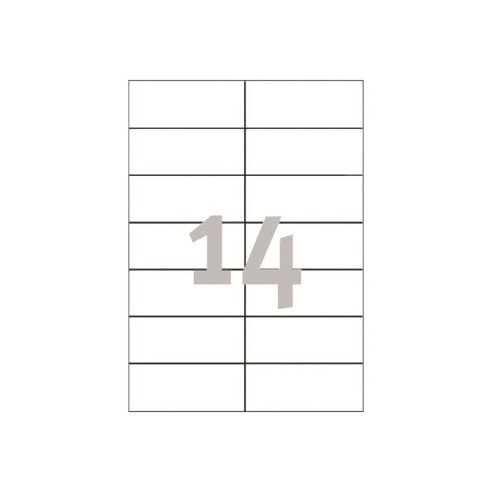 Avery Zweckform Etiquetas Adhesivas 105 x 42.3 mm Formato A4, 24 Hojas, 3653