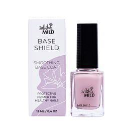 Wild&Mild Base Shield Coat 12 mL | Capa Base Suavizante y Protectora para Uñas | Wild&Mild