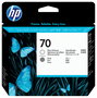 HP C9410A Cabezal de Impresión Intensificador de Brillo y Gris Nº70