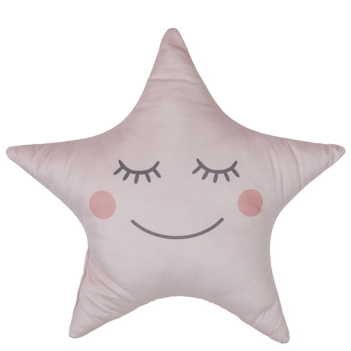 Home Deco Kids Cojín Estrella Rosa 44x37 cm