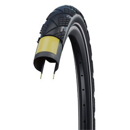 Schwalbe Marathon Efficiency 28x1.70 Plegable Negro