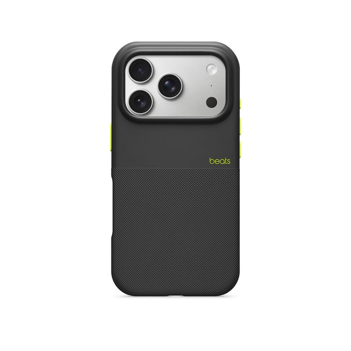 Apple Beats Funda iPhone 17 Pro Rugged con MagSafe y Control de Cámara Everest Negro