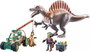 PLAYMOBIL Ataque del Spinosaurus 71820 con Vehículo y Grúa