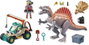 PLAYMOBIL Ataque del Spinosaurus 71820 con Vehículo y Grúa