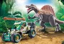 PLAYMOBIL Ataque del Spinosaurus 71820 con Vehículo y Grúa