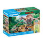 Playmobil Ataque Del Spinosaurio 71820 Dinos con Vehículo e Investigador
