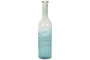 DKD Home Decor Jarrón de Cristal Reciclado Botella 18x18x74,5 cm